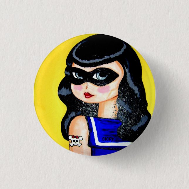PinupGirl Button (Front)