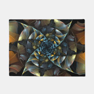 Pinwheel Abstract Art Doormat
