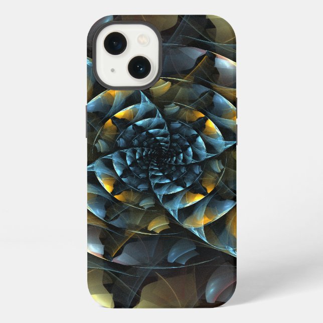 Pinwheel Abstract Art Iphone Case (Back)