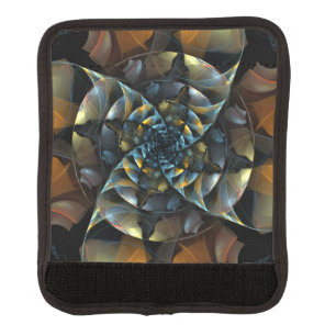 Pinwheel Abstract Art Luggage Handle Wrap