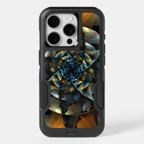 Pinwheel Abstract Art iPhone 15 Pro Case