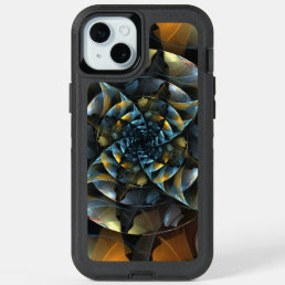 Pinwheel Abstract Art iPhone 15 Plus Case