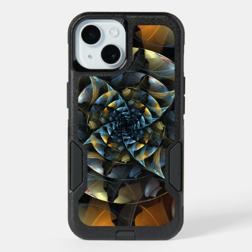 Pinwheel Abstract Art iPhone 15 Case