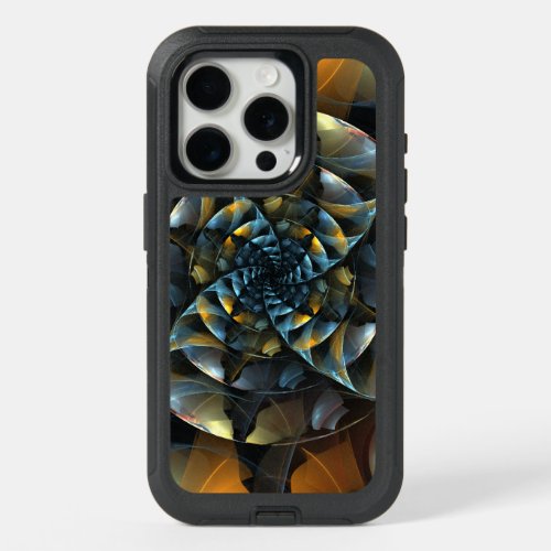 Pinwheel Abstract Art iPhone 15 Pro Case