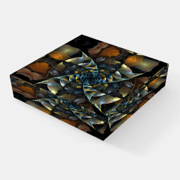 Pinwheel Abstract Art Paperweight