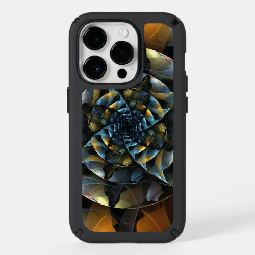 Pinwheel Abstract Art Speck iPhone 14 Pro Case