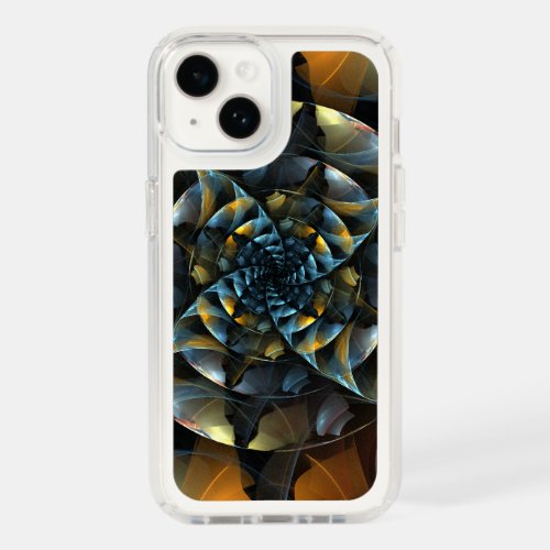 Pinwheel Abstract Art Speck iPhone 14 Case