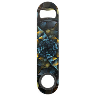 Pinwheel Abstract Art Speed Bottle Opener
