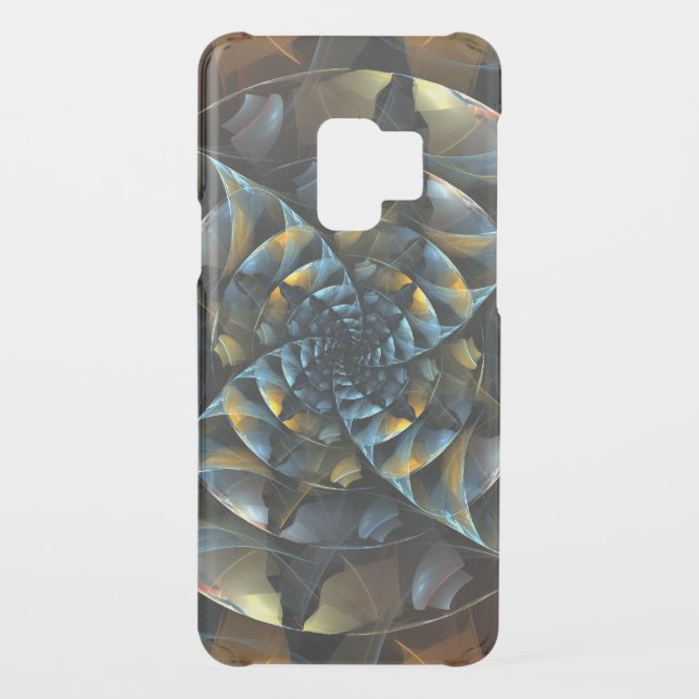Pinwheel Abstract Art Uncommon Samsung Galaxy Case (Back)