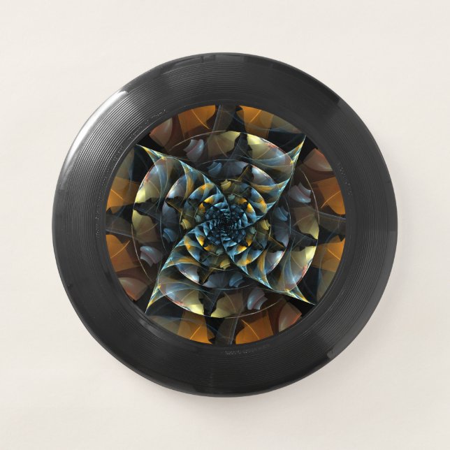 Pinwheel Abstract Art Wham-O Frisbee (Front)