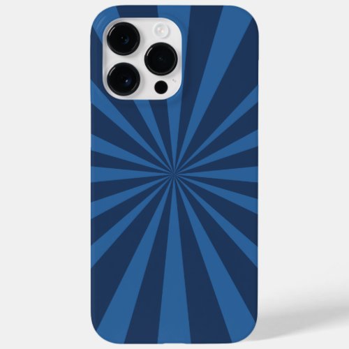 Pinwheel Blue Stripes Case_Mate iPhone 14 Pro Max Case