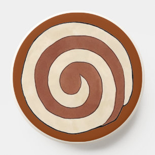 Pinwheel Chocolate Vanilla Cookies Bakery Chef PopSocket
