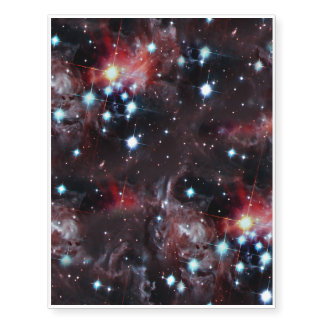 Pinwheel Galaxy (also known as Messier 101 Temporary Tattoos