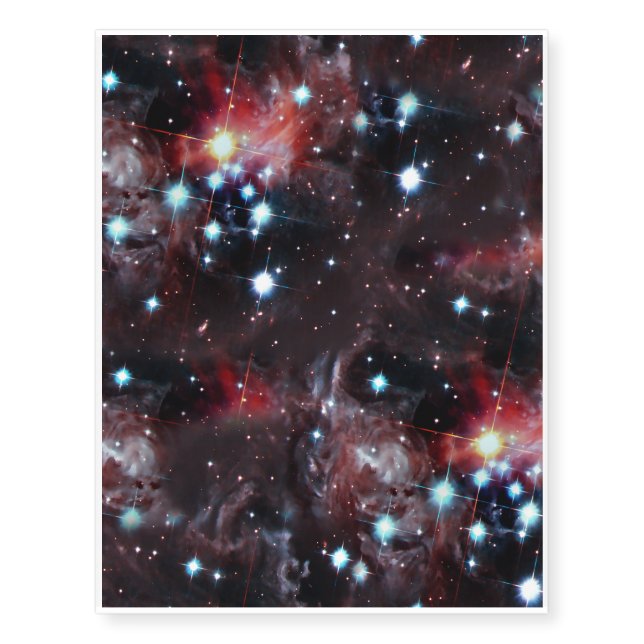 Pinwheel Galaxy (also known as Messier 101 Temporary Tattoos (Front)