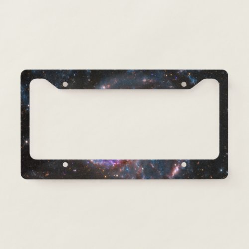 Pinwheel Galaxy License Plate Frame