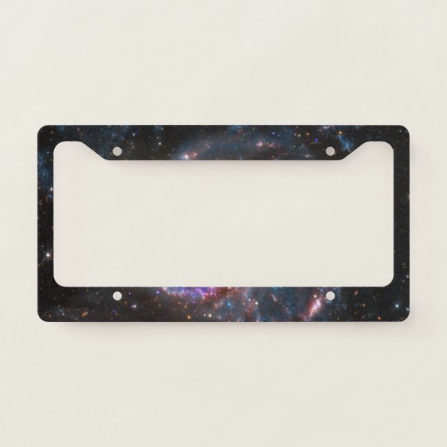 Pinwheel Galaxy License Plate Frame (Front)