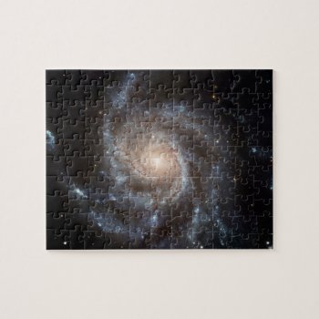 Pinwheel Galaxy Ngc 5457 (m101) In Ursa Major Jigsaw Puzzle by wesleyowns at Zazzle