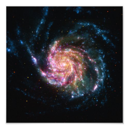 Pinwheel Galaxy Spiral Space Photo Print