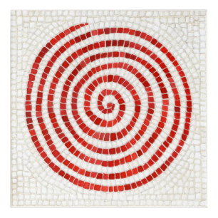 PINWHEEL MOSAIC 12x12 Acrylic Wall Art