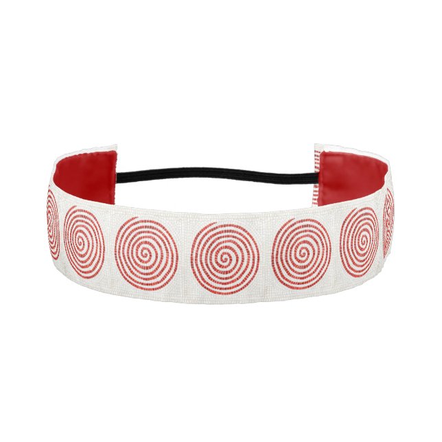 PINWHEEL MOSAIC Non-Slip Headband (Front)