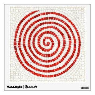 PINWHEEL MOSAIC Square Wall Decal