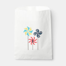 Pinwheel Party Favor Bag {Editable Age}