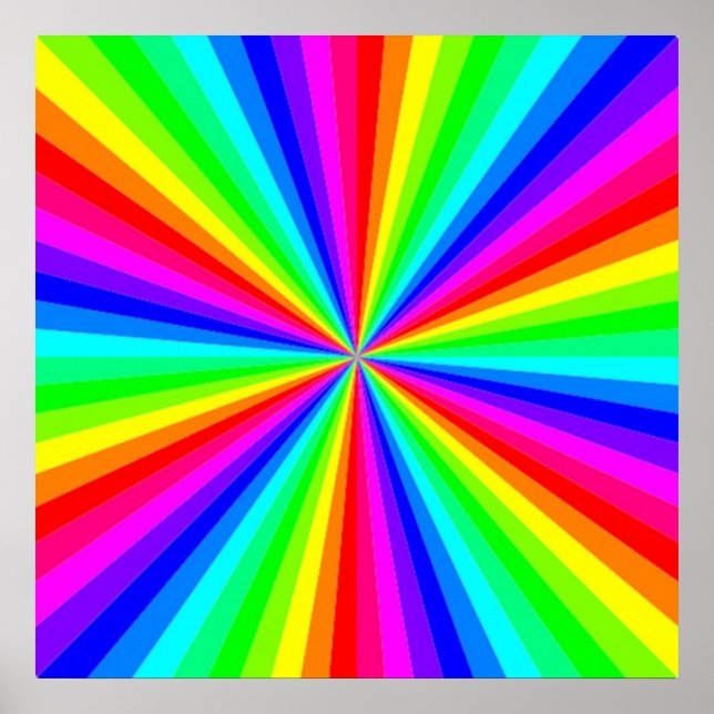 PINWHEEL RAINBOW POSTER (Front)