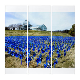 Pinwheels Garden LGBG Richmond VA Triptych