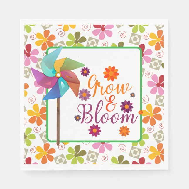 Pinwheels Napkins (Front)