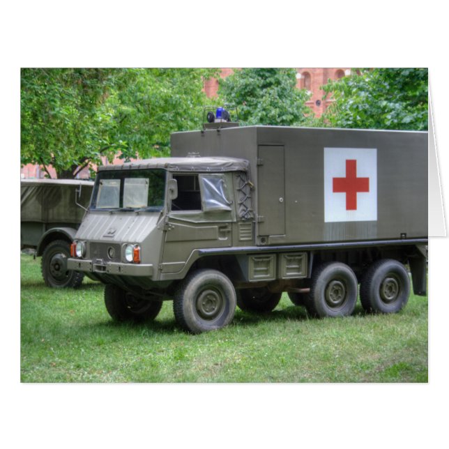 Pinzgauer 712 SAN Cards (Front Horizontal)