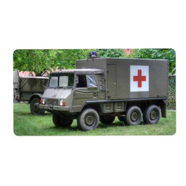 Pinzgauer 712 SAN Label (Front)