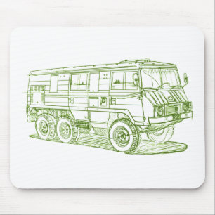 Pinzgauer 712K 6x6 Mouse Pad