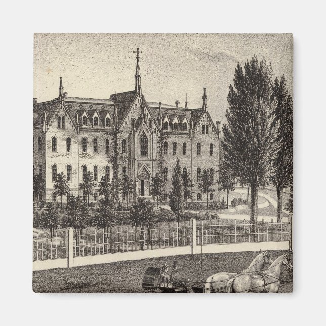 Pio Nono College & Normal School Magnet (Front)