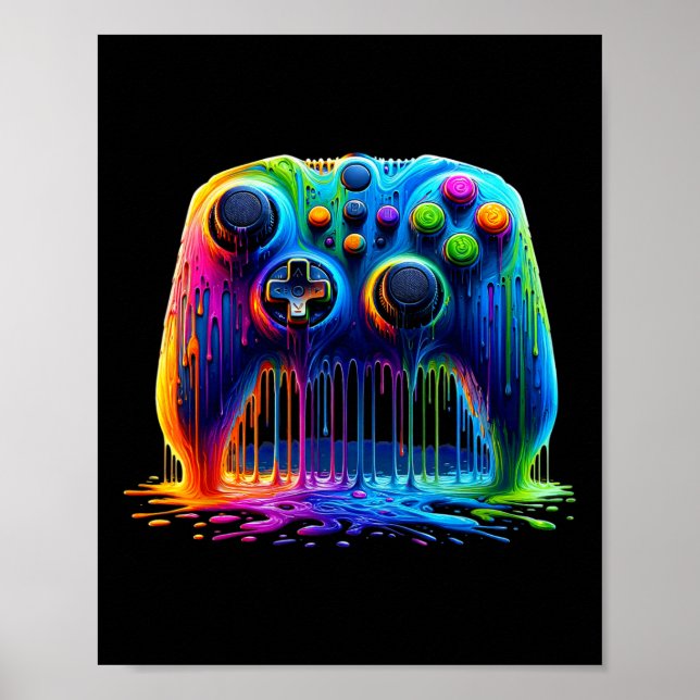 Pion For Gaming Gamer Graphic Design 1  Poster (Front)