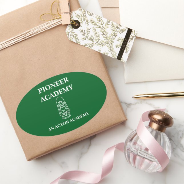 Pioneer Acton Academy Oval Sticker (Gifting)