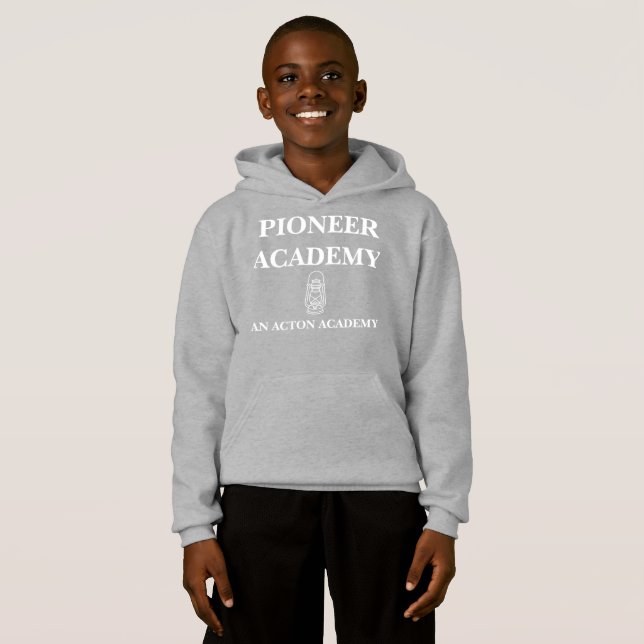 Pioneer Acton Academy Youth Hoodie (Front Full)