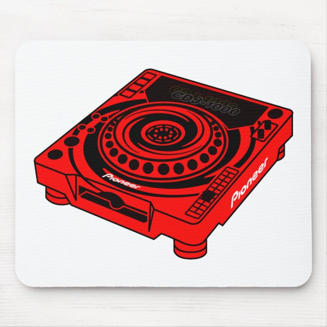 Pioneer CDJ 1000 Mouse Pad (Front)