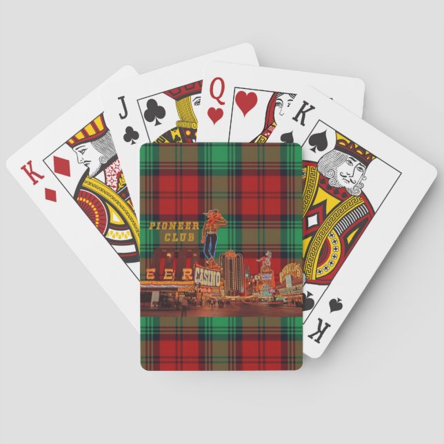 Pioneer Club Las Vegas Poker Cards (Back)