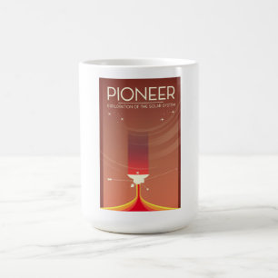 Pioneer Exploration of the Solar System Color Morph Mug