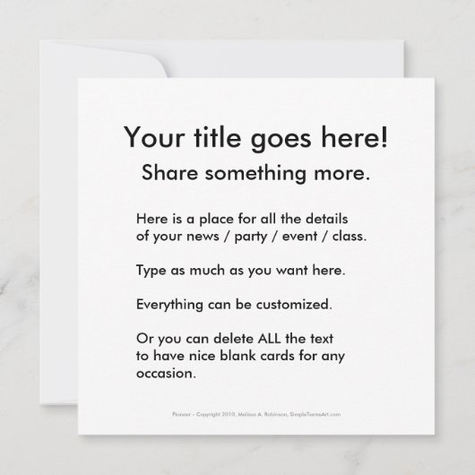 Pioneer house art peaceful landscape painting (Back)