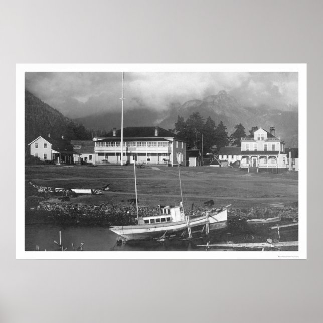 Pioneer House Sitka, Alaska 1912 Poster (Front)