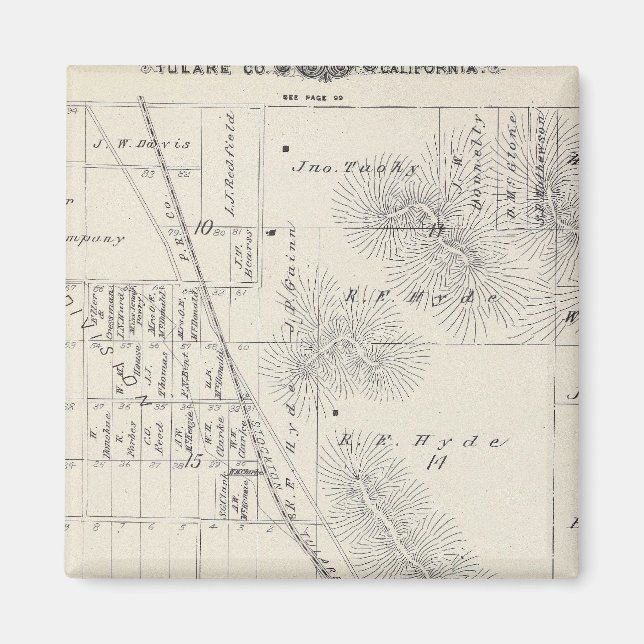 Pioneer Land Co subdivisions Magnet (Front)