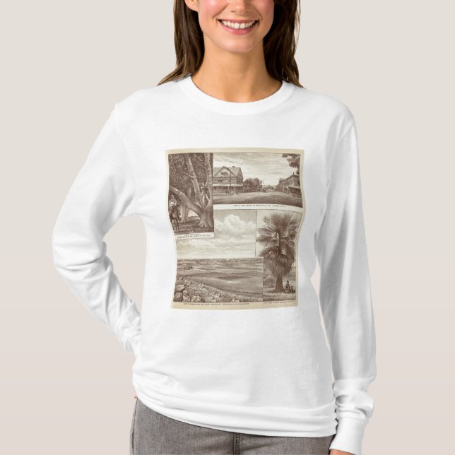 Pioneer Land Co tract, Porterville T-Shirt (Front)