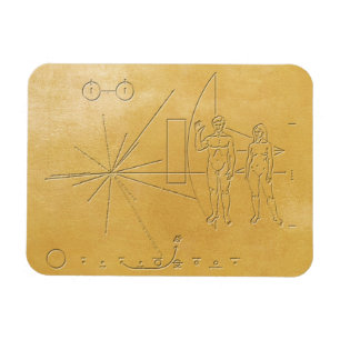 pioneer message nasa alien human universe cosmos v magnet