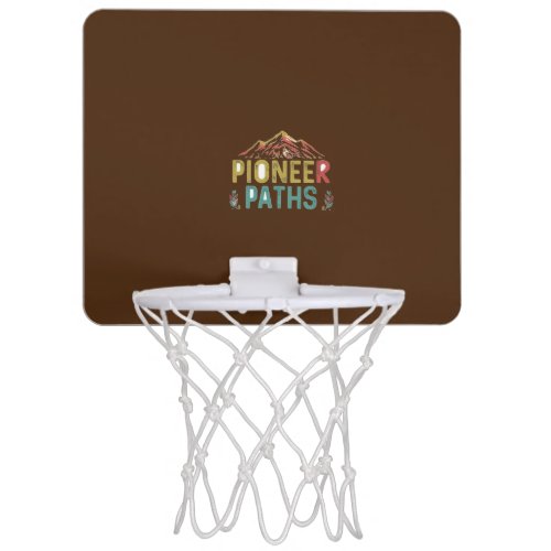 Pioneer Paths Mini Basketball Hoop
