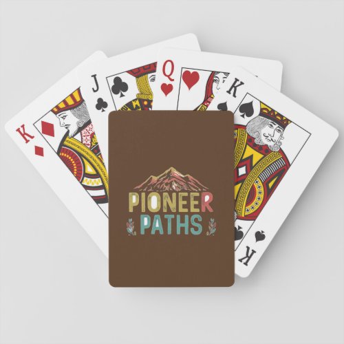Pioneer Paths Playing Cards