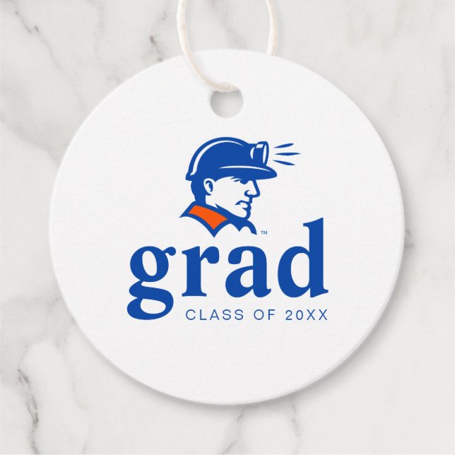 Pioneer Pete Favor Tags (Front)