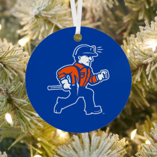 Pioneer Pete Metal Ornament