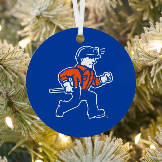 Pioneer Pete Metal Ornament (Insitu)