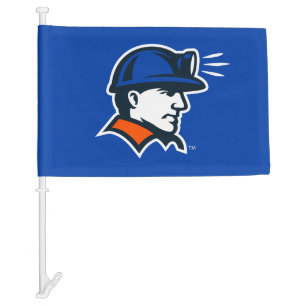 Pioneer Pete Portrait Car Flag